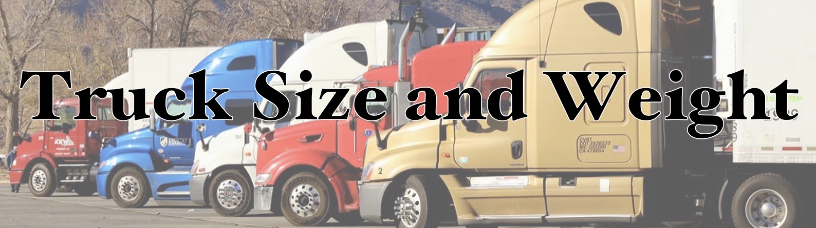 Truck Size And Weight truck-size-and-weight
